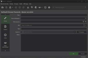 KeePassXC - new