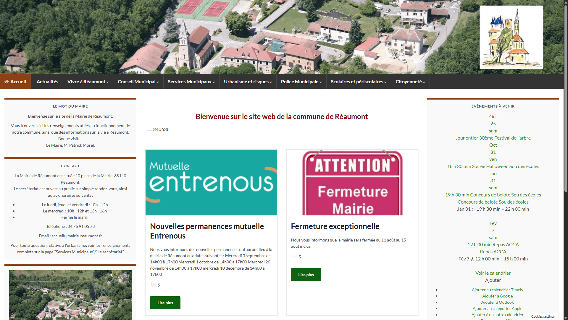 Votre Site Web Mairie de Reaumont